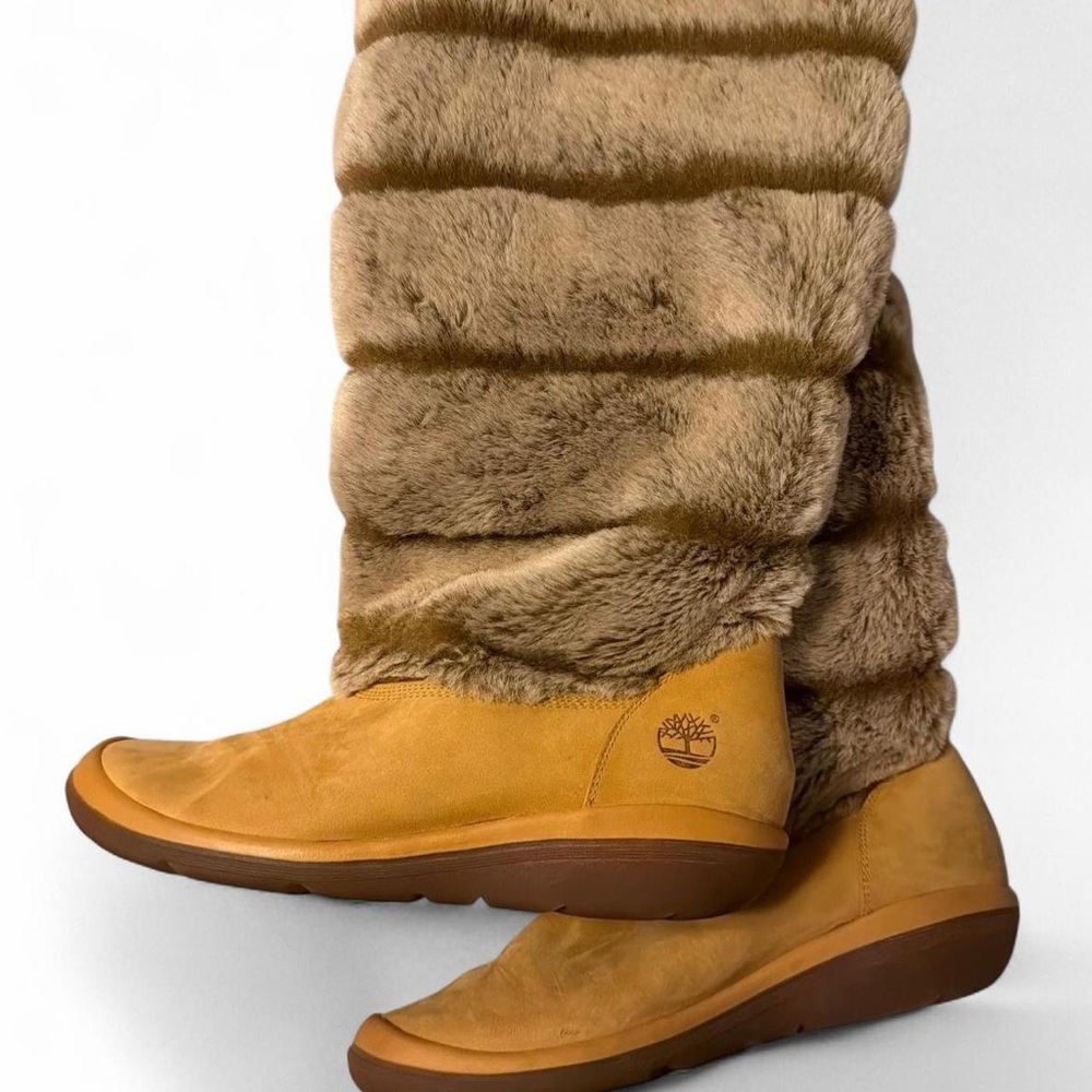 Timberland Women's Brown Fur-Lined Winter Boots